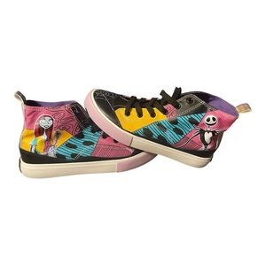 Disney Multicolor Nightmare Before Christmas Sneakers Women’s Size 7.5